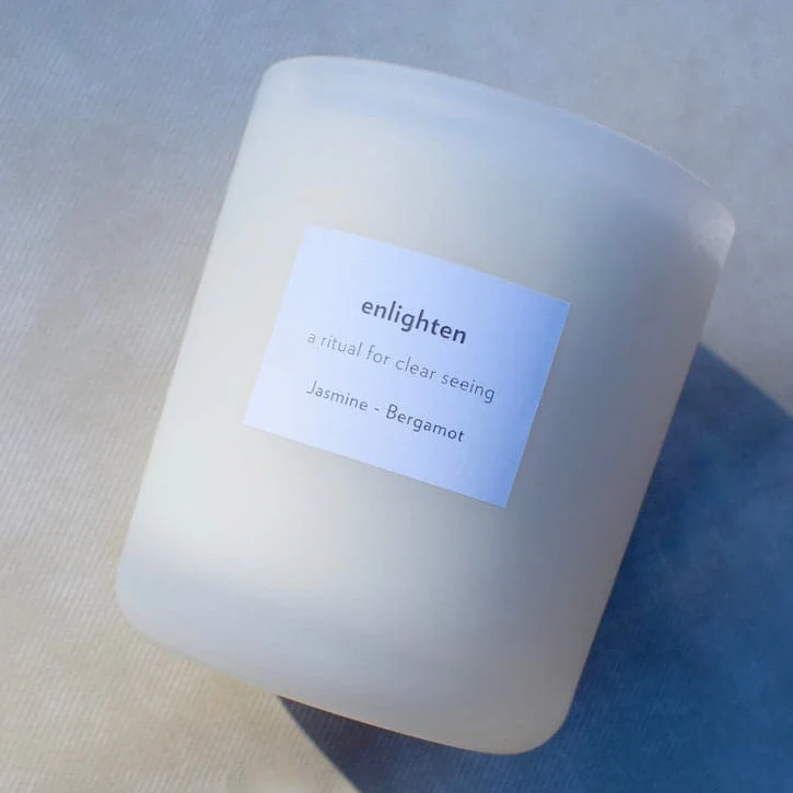 Enlighten Jasmine & Bergamot Ritual Candle (Limited Edition) - Image 3