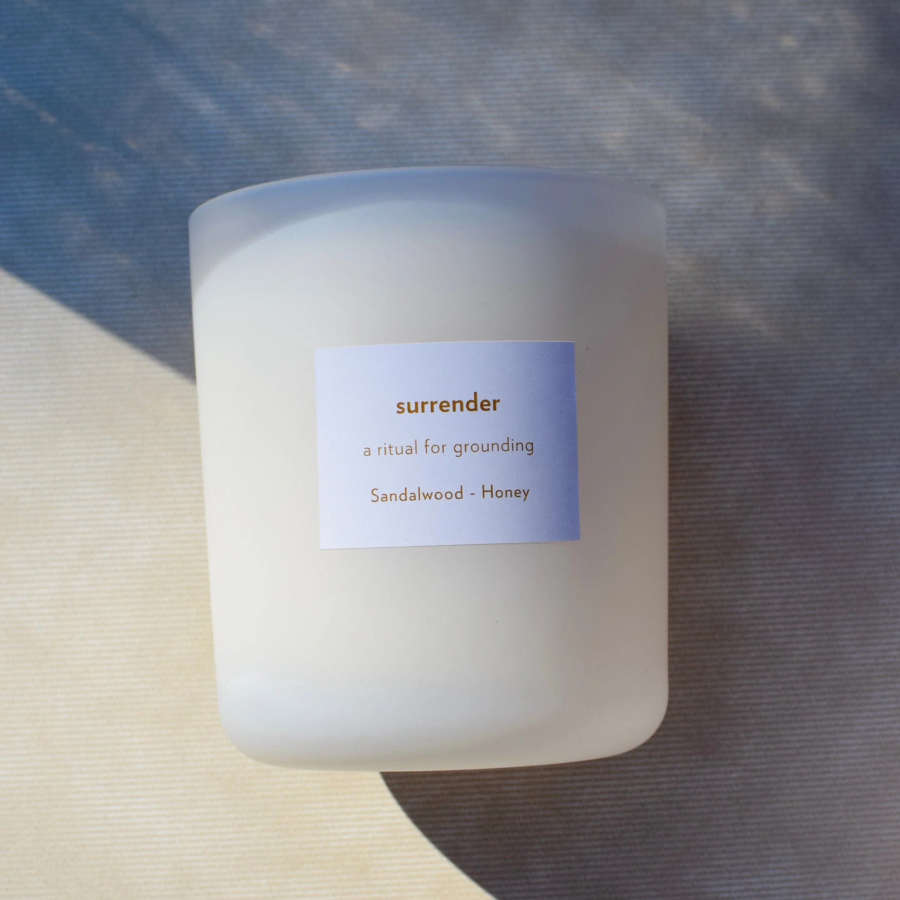 Surrender Sandalwood & Honey Ritual Candle (Limited Edition) - Image 3
