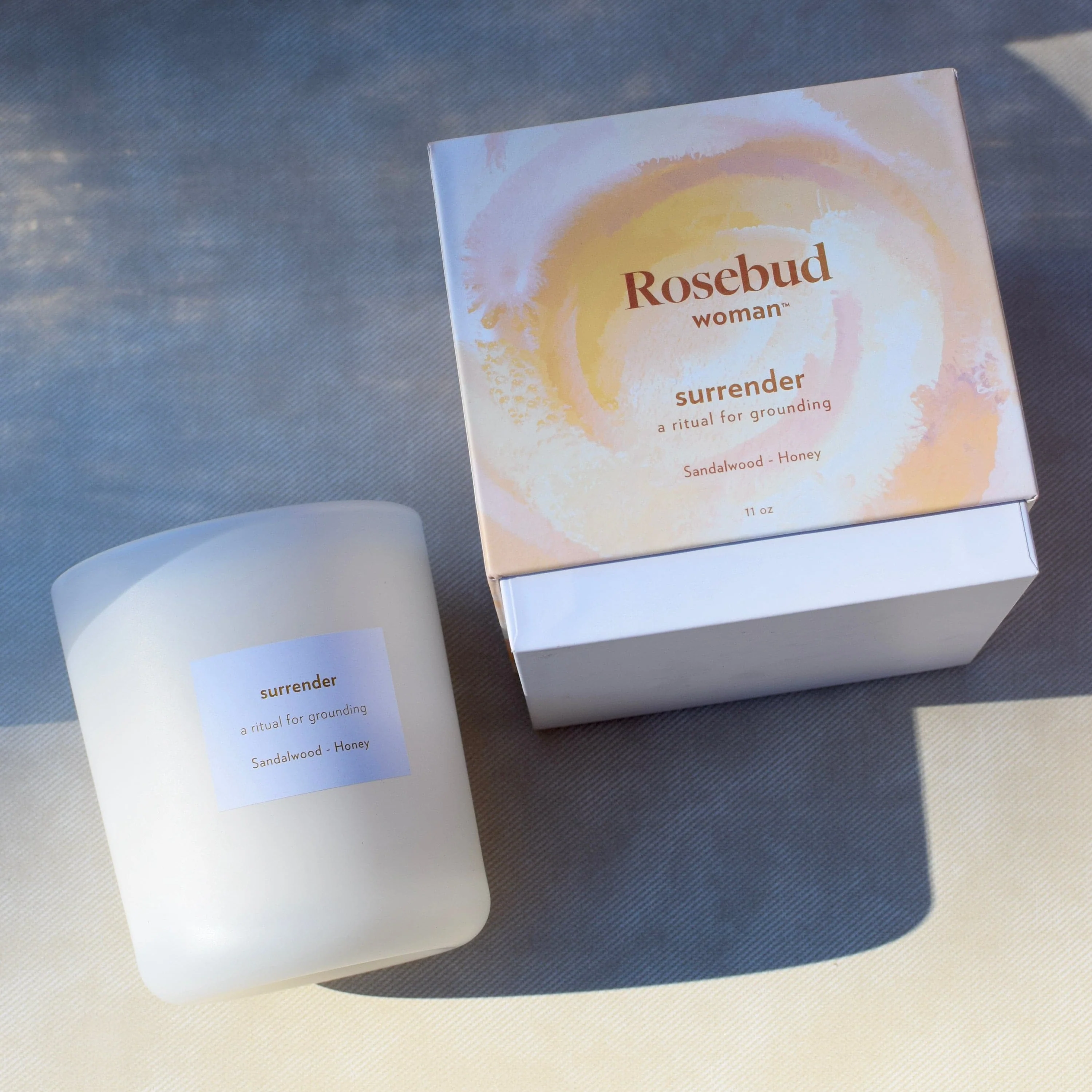 Surrender Sandalwood & Honey Ritual Candle (Limited Edition) - Image 4