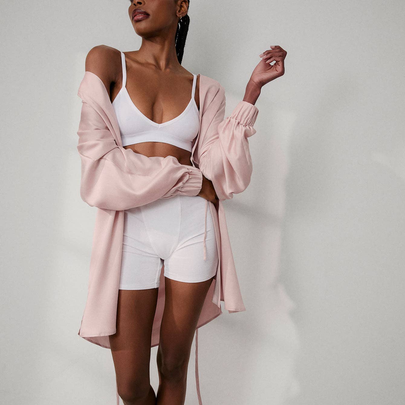 Washable Silk Robe - Image 4